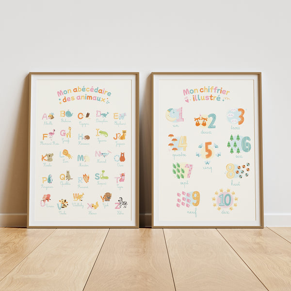 Affiche mon Abécédaire des Animaux