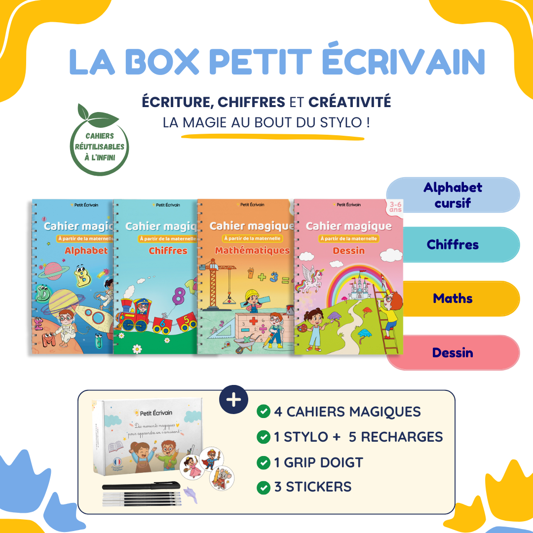 Cahiers magiques I Petit Écrivain®