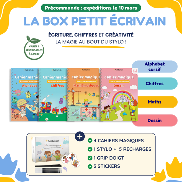Cahiers magiques I Petit Écrivain®