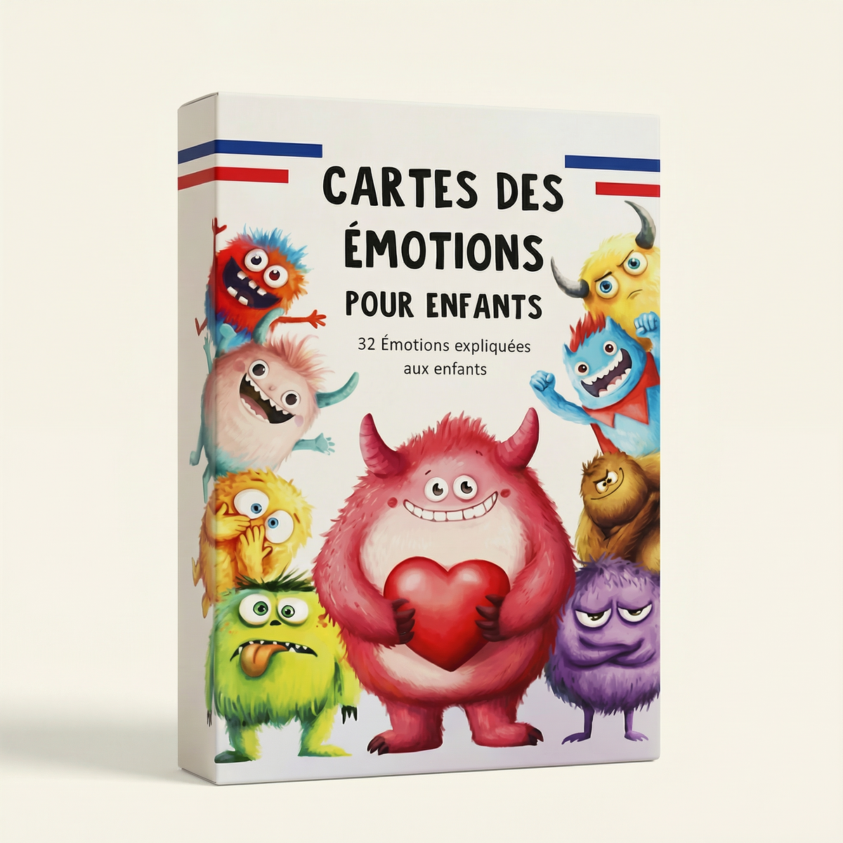 Cartes des émotions pour enfants